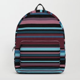 Horizontal Stripes pattern Design Backpack