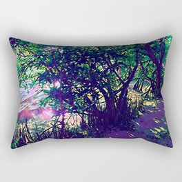 Purple Shade Rectangular Pillow