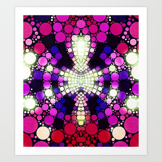 NEON NIGHTS Art Print