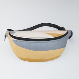 Abstract Tropical Summer Landscape - blue Fanny Pack
