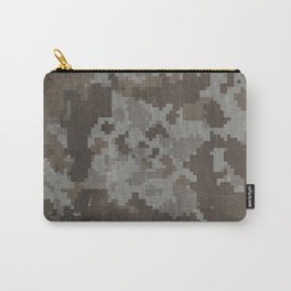 Desert Camouflage Retro Grunge Pattern Carry-All Pouch