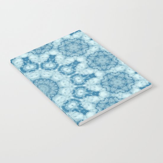 Beautiful blue sky mandala Notebook