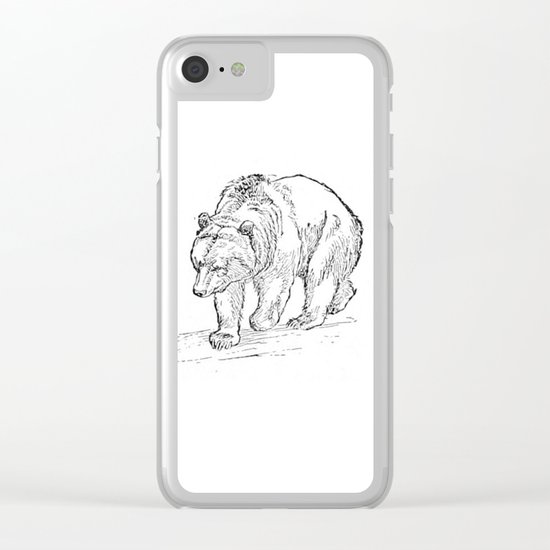 Bear Clear iPhone Case