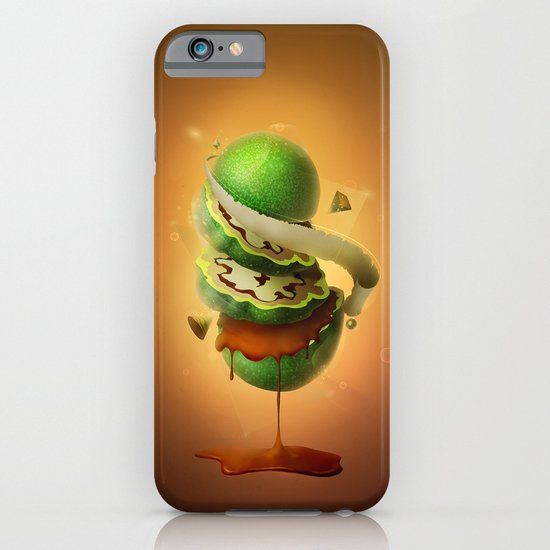 Sliced Green Wallnut iPhone & iPod Case