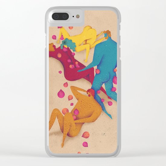 Hedonomania Clear iPhone Case