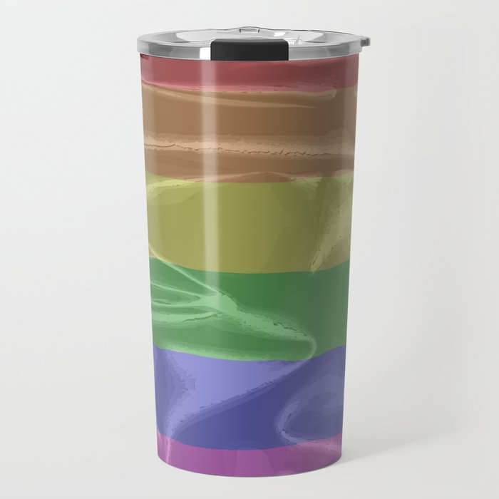 Gay Pride Flag Travel Mug