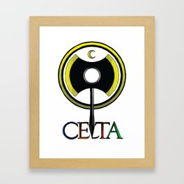 CELTA NAME Framed Art Print