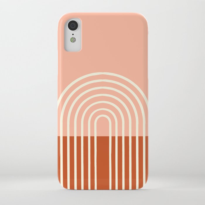 Terracota Pastel iPhone Case