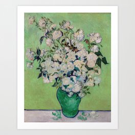 Vincent van Gogh - Roses Art Print