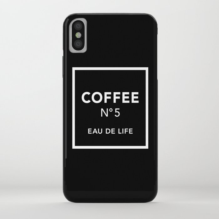 black coffee no5 iphone case