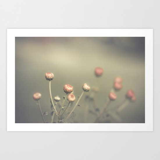 we used to wait Art Print