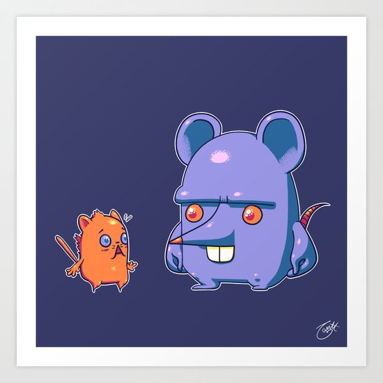Mus Maximus Art Print