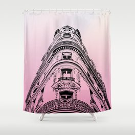 Haussmannian Building in Paris VI Shower Curtain