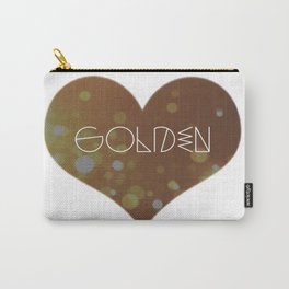 Golden. Carry-All Pouch