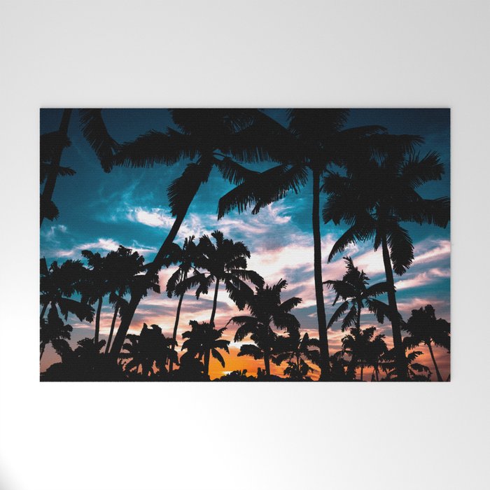 Palm trees dream Welcome Mat