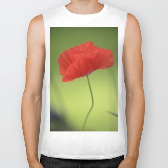 Poppy Love Biker Tank