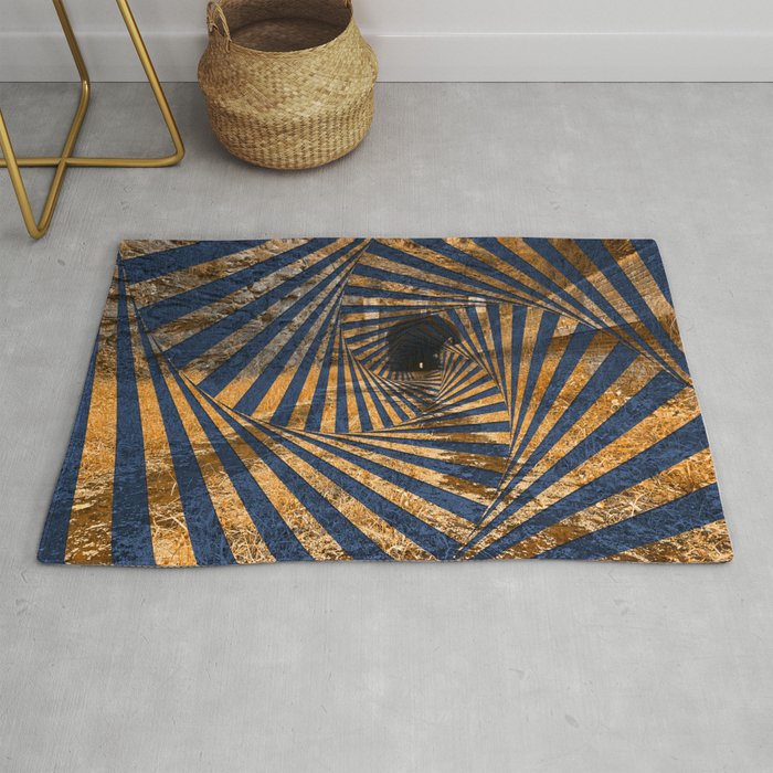 Paw Paw Tunnel - Spiral Psychedelia Rug