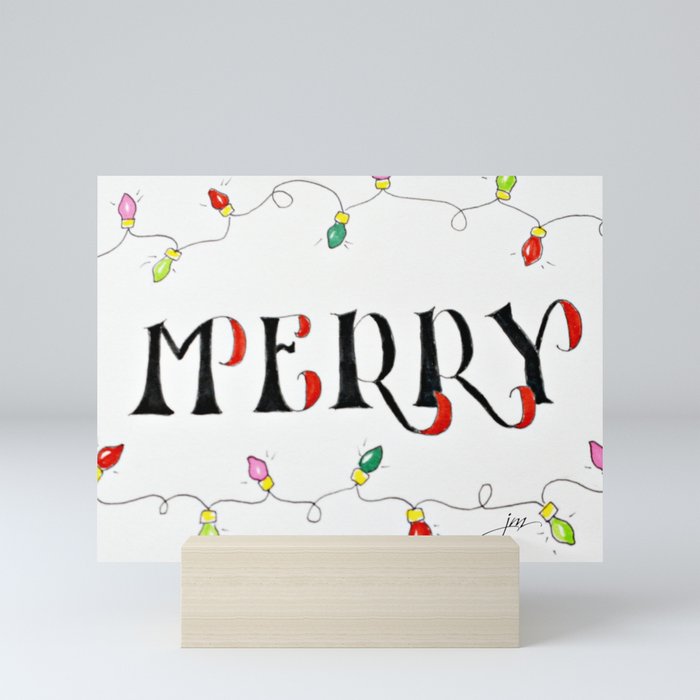 Merry Merry Mini Art Print
