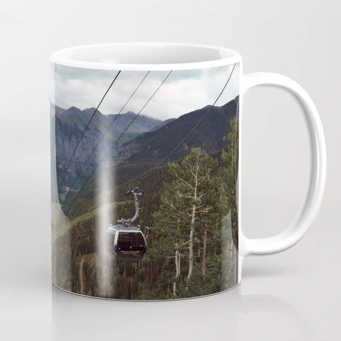 Telluride gondolas Coffee Mug by Zak Patterson