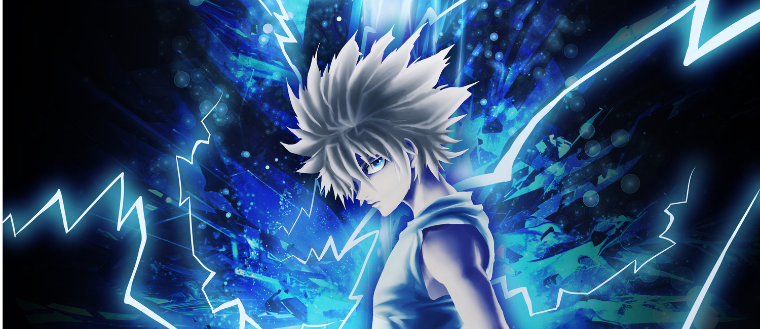 Killua Godspeed Wallpaper Phone Gambarku You are purchasing a art print, 8 1/4 x 11 3/4 inches on high quality card. killua godspeed wallpaper phone gambarku