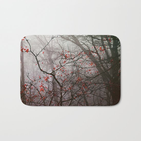 Forest of Red Bath Mat