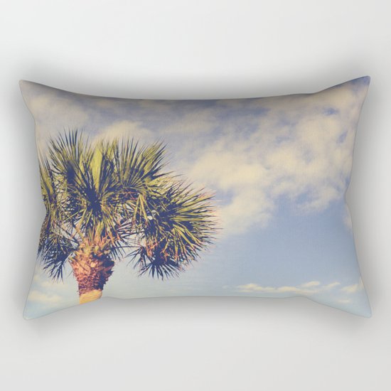 Palm Tree Paradise Rectangular Pillow