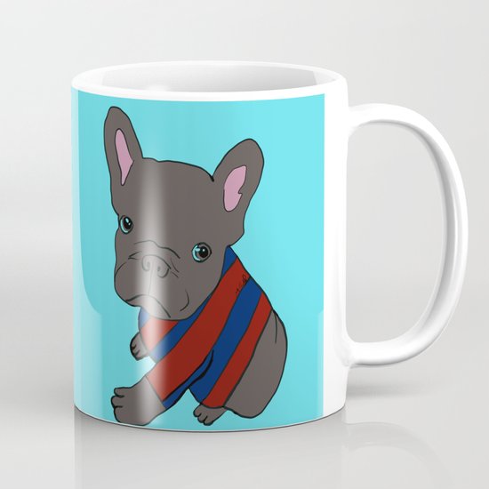 French Bull Dog Puppy in a Sweater Coffee Mug