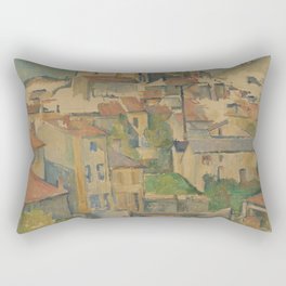 Gardenne - Paul Cezanne Rectangular Pillow