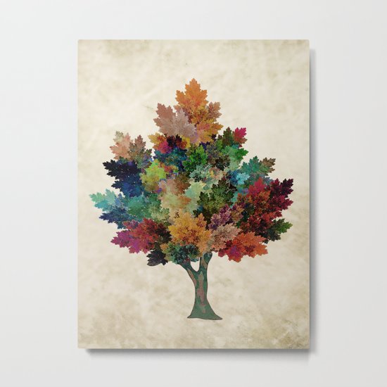 Fall is Back! Metal Print