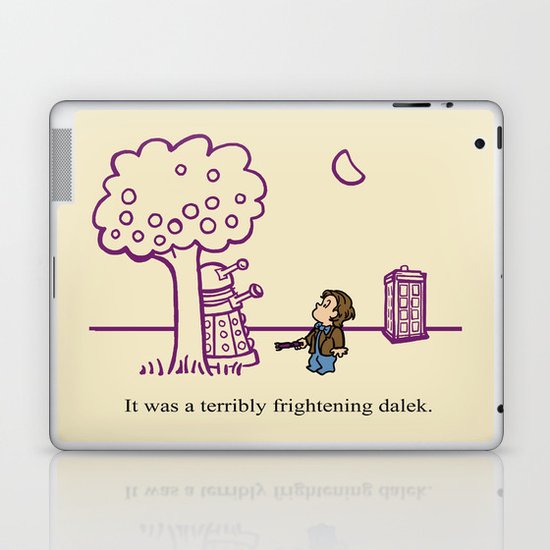 Dr Harold and the Purple Screwdriver Laptop & iPad Skin
