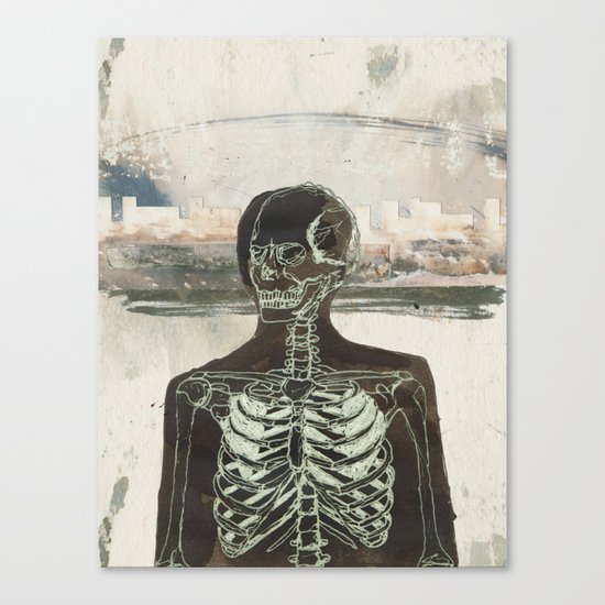 Naked Stare Canvas Print