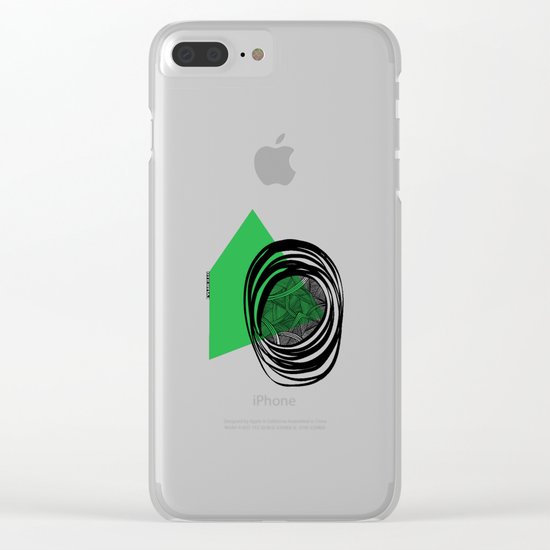 - plan b - Clear iPhone Case