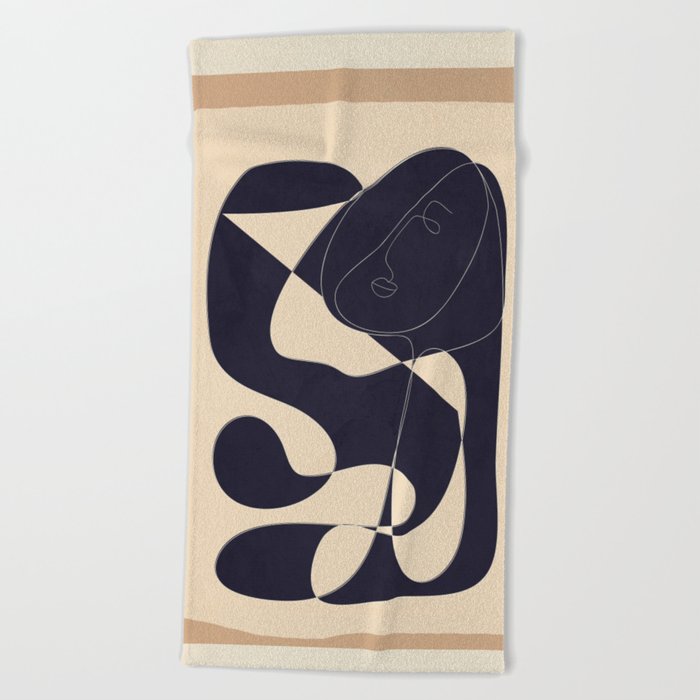 Abstract Geometry 5 Beach Towel