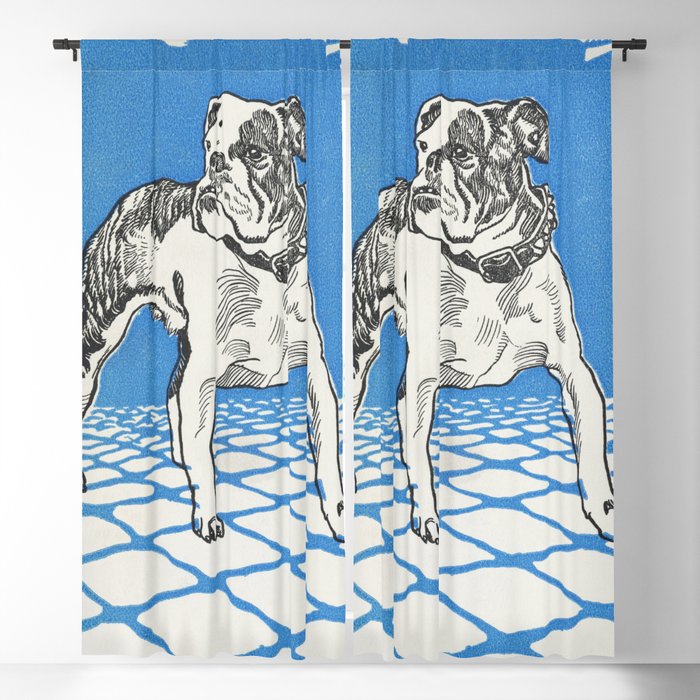 Bulldog (Moriz Jung) Blackout Curtain