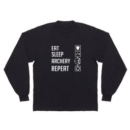 Archery Bows Arrows Deer Hunting Archer Long Sleeve T-shirt