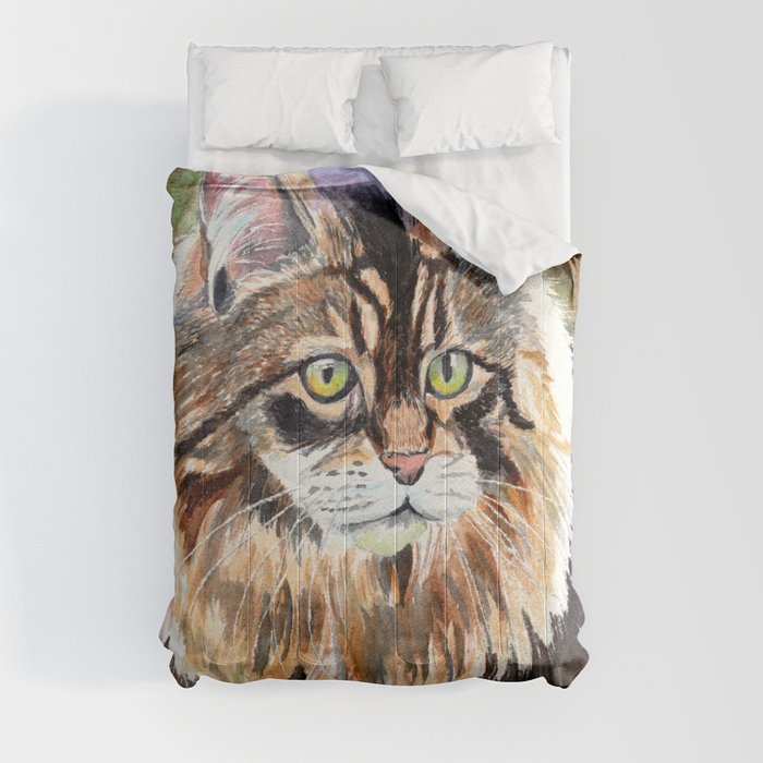 Maine Coon Cat Comforter
