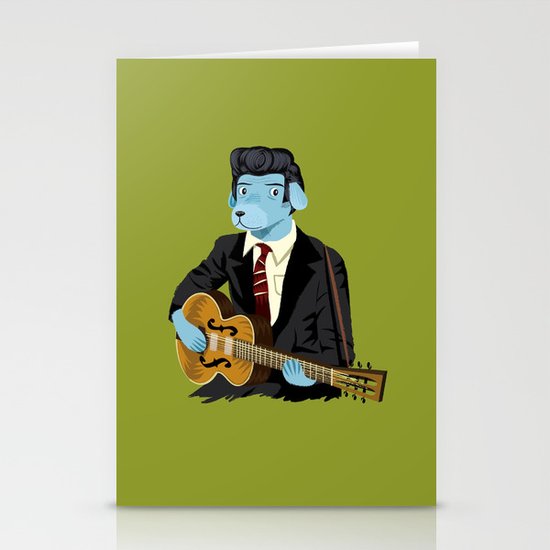 The Rockabilly Dog Stationery Cards