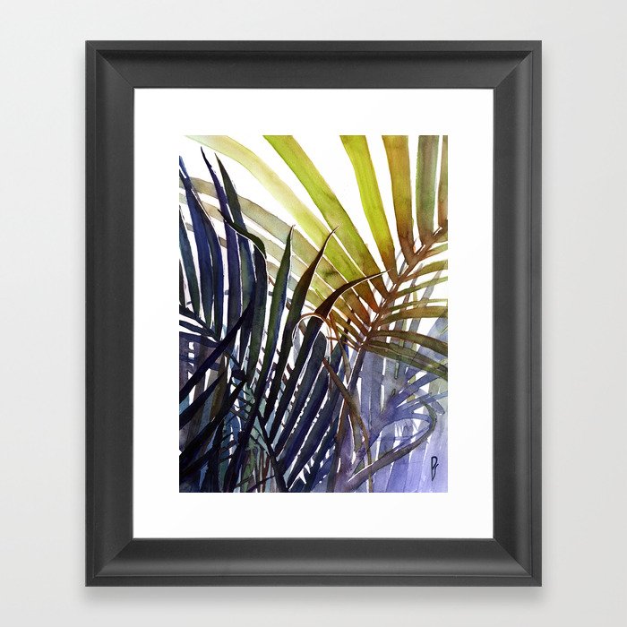 Arecaceae - household jungle #3 Framed Art Print