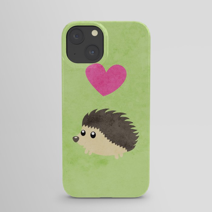 Hedgehog Love iPhone Case