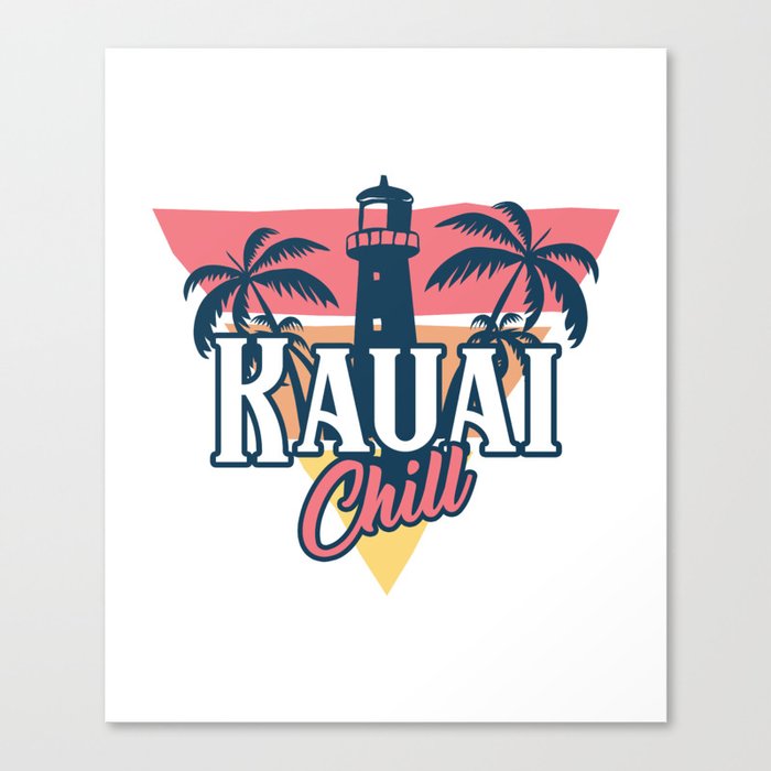 Kauai chill Canvas Print