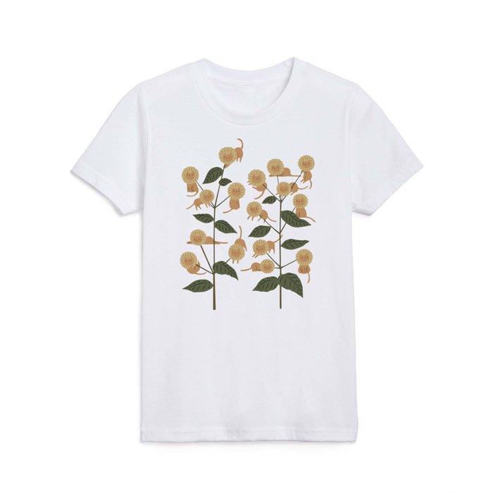 Cat and Plant 7: Catmouflage 2 Kids T Shirt