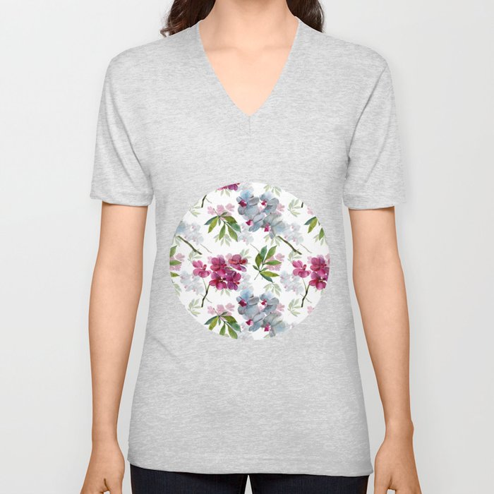 Orchid V Neck T Shirt