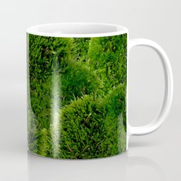 Moss - Green Luscious Mossy Texture - Full on Natural Moss Mounds- Earthy Greens -Turning Moss Green Coffee Mug