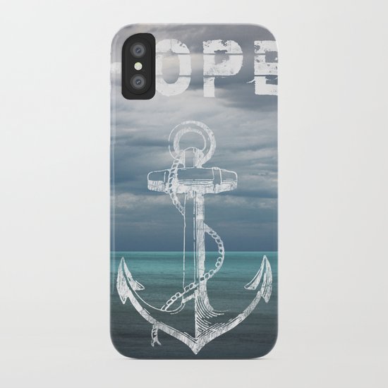 Hope Anchor iPhone Case
