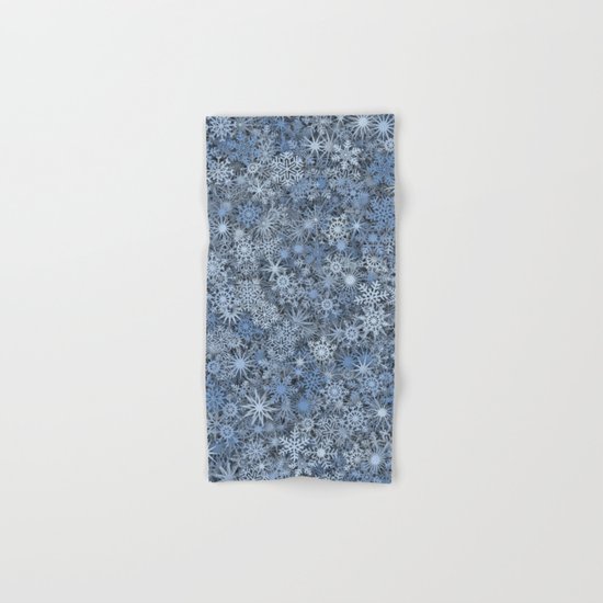 Snowflakes Hand & Bath Towel