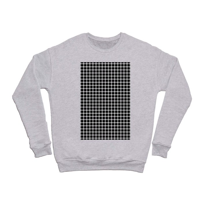 Classic Gingham Black and White - 02 Crewneck Sweatshirt