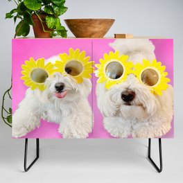 Daisy Dogs in the Summer Time - Wigglesworth Credenza