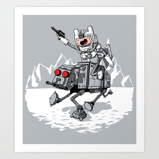 All Terrain Adventure Transport Art Print