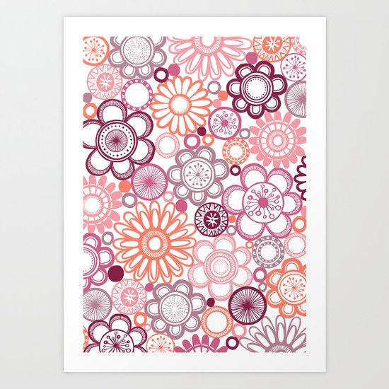 BOLD & BEAUTIFUL girlie Art Print