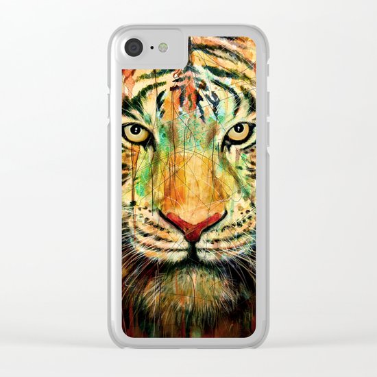 Tiger Clear iPhone Case